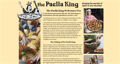 Desktop Screenshot of paellaking.com